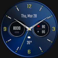 DADAM58B Analog Watch Face
