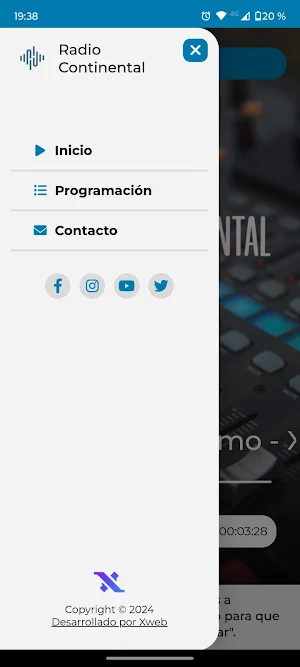 Radio Continental AM 590 Screenshot 1