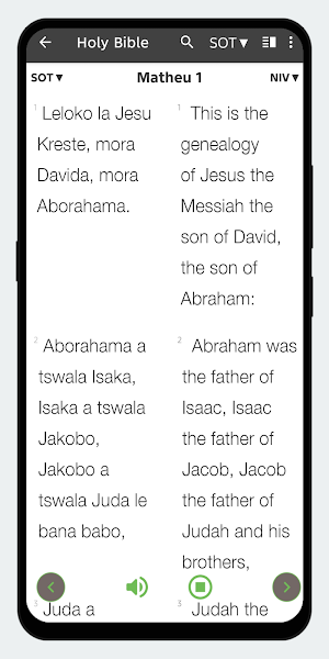 Sesotho Bible Offline Screenshot 2