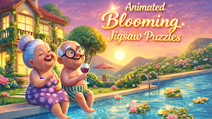 Jigsaw Bloom: Animated Puzzles Screenshot 0