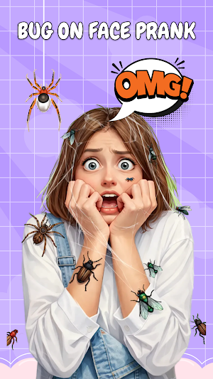 Bug Filter on Face Prank Screenshot 3