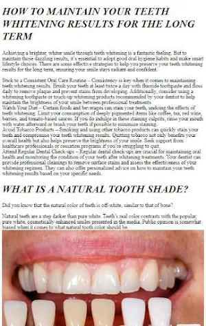 Teeth whitening Tutorial Screenshot 1