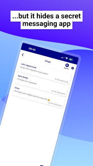 News Plume (hidden messenger) Screenshot 2