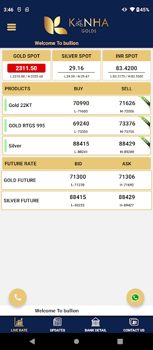 Kanha Golds Screenshot 2