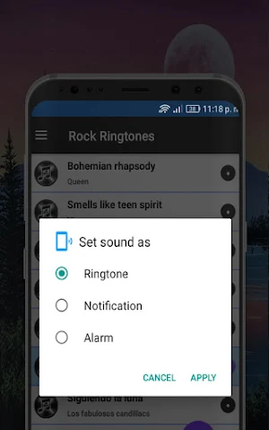 Ringtone Rock Music Screenshot 2