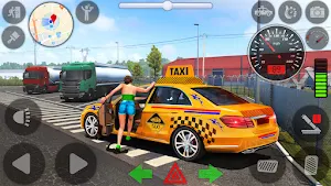 US Taxi Game 2023- Taxi Driver Screenshot 3