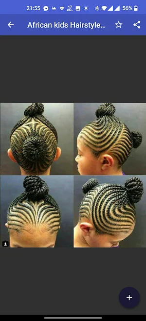 African kids Hairstyle Models Screenshot 3