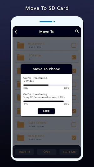 Auto Move To SD Card Screenshot 3