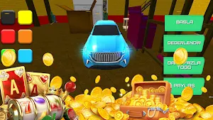 Golden Car Parking Screenshot 3