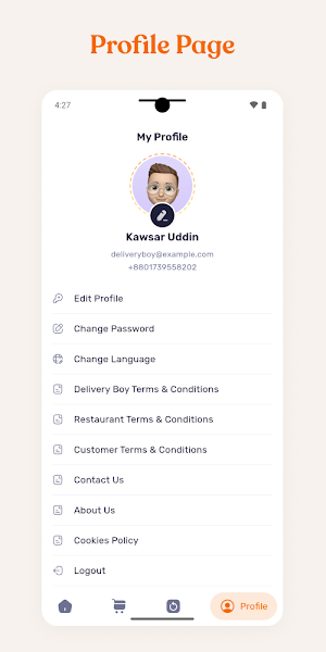 Foodnanny - Delivery Boy Screenshot 3