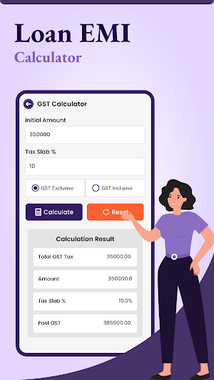 Loan EMI Calculator Screenshot 2