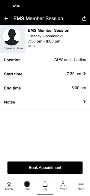 Fast Fit EMS Screenshot 2