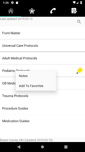University of Missouri EMS Screenshot 0