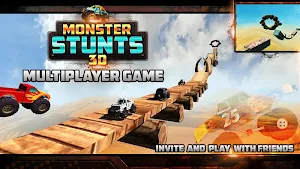 3D MONSTER STUNTS Screenshot 0