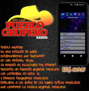 Pueblo Grupero Radio Screenshot 2
