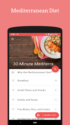30-Minute Mediterranean Diet Screenshot 0