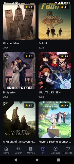 UniTV Player: Browse Movies Screenshot 1