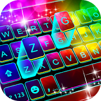 Neon Color 3d Keyboard Theme