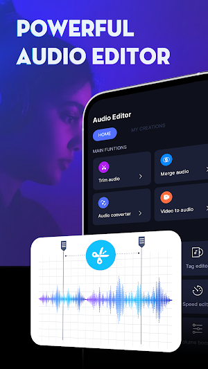 Audio Editor - Mp3 Converter Screenshot 0