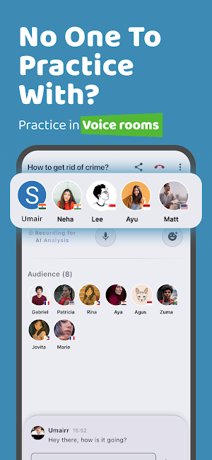 Floo - English Fluency Screenshot 1