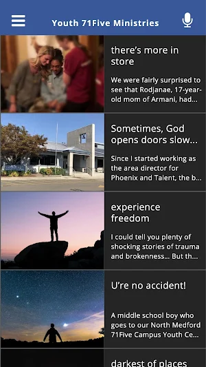 Youth 71Five Ministries Screenshot 1