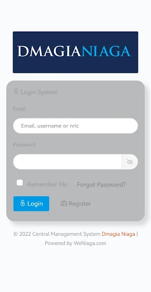 Dmagia Niaga System Screenshot 0