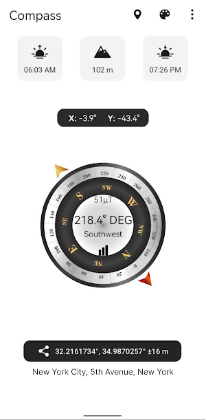 Compass - Precise and Simple Screenshot 3