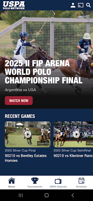 USPA Polo Network Screenshot 0