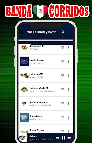 Musica Banda y Corridos Gratis Screenshot 2