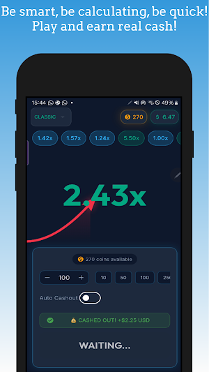 Aviator Cash Flight Money Game Screenshot 1