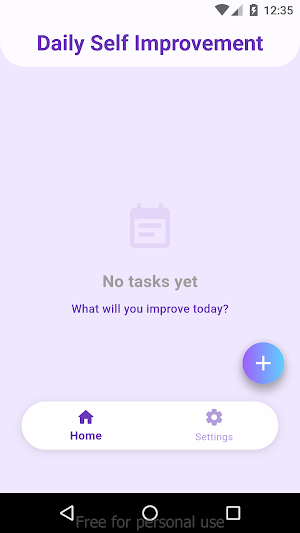 Daily Self Improvement screenshot 1