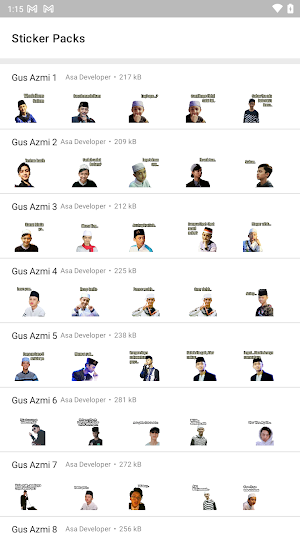 Sticker Gus Azmi Screenshot 1