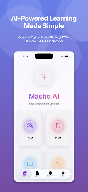 Mashq AI Flashcards & Quiz Screenshot 0