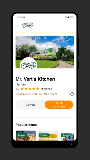 Mr Vert Kitchen Screenshot 1