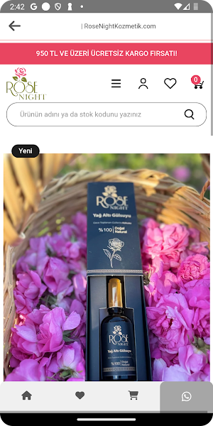 Rose Night Kozmetik Screenshot 2