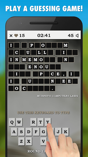 Murphy Laws Guessing Game PRO Screenshot 0