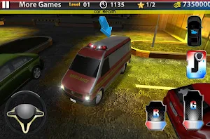 Truck Parking 3D: Fire Truck Screenshot 2