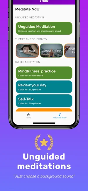 Medi: Calm meditation for all Screenshot 3