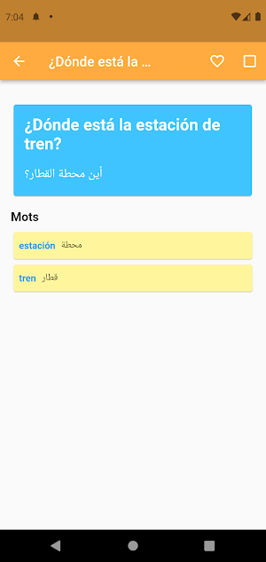 تعلم الإسبانية من خلال الجمل Screenshot 2