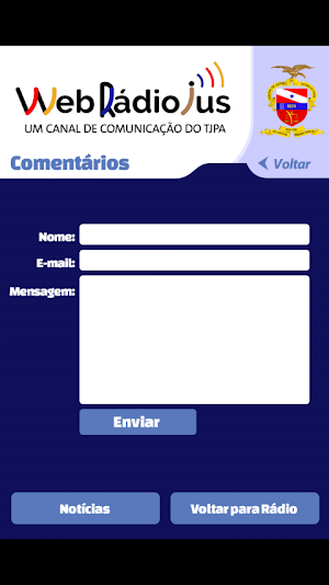 Web Rádio Jus Screenshot 1