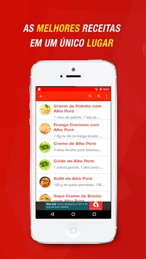Receitas com Alho Poró Screenshot 3
