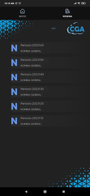RecibosNominaCGA Screenshot 2