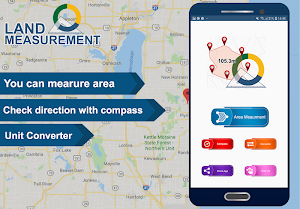 Land Area Measure : GPS Area Measurement Screenshot 0