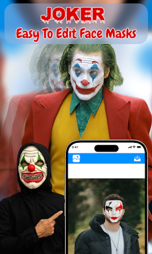 Joker Mask Photo Editor Screenshot 2