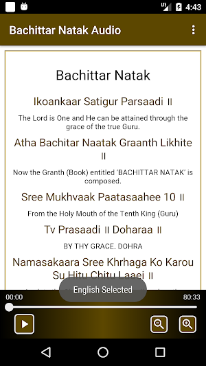 Bachittar Natak Audio Screenshot 3