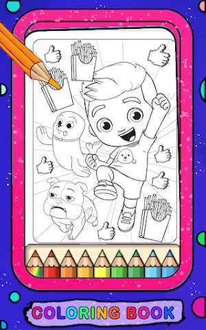 coloring Book Luccas Neto Screenshot 3