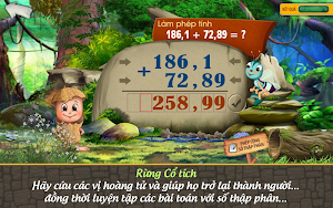Đậu Lém Phiêu lưu ký - Toán lớp 5 Screenshot 3