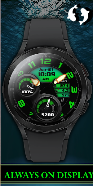 Inspire 07 - Analog Watch-Face Screenshot 1