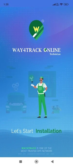 WAY4TRACK ONLINE TECHNICIAN Screenshot 0