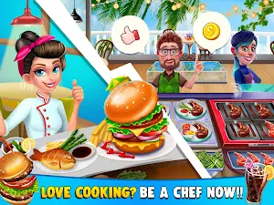 COOKING FUN Crazy Chef Kitchen Craze Cooking Games Screenshot 1